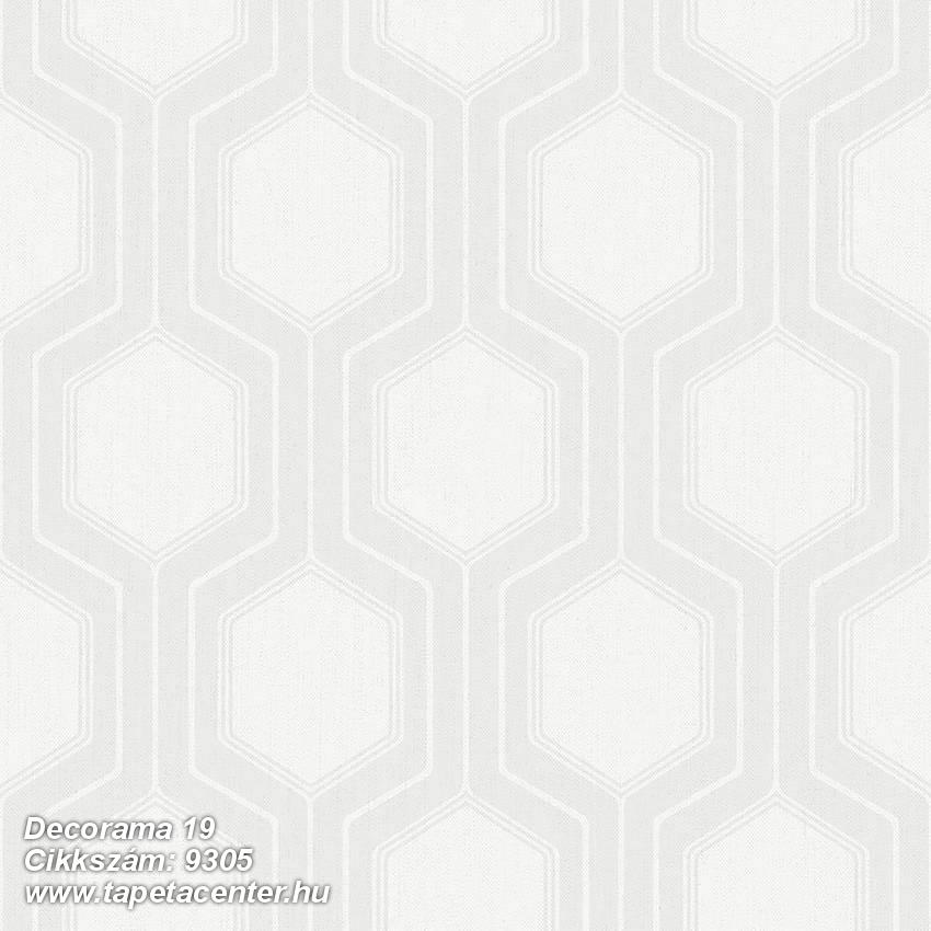 Geometriai mintás,különleges felületű,fehér,szürke,lemosható,vlies tapéta 